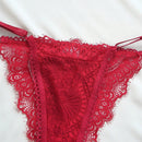Set de lenceria con encaje floral