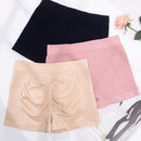 3 piezas Boyshorts unicolor con abertura