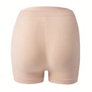 3 piezas Boyshorts unicolor con abertura