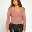 SXY Jersey escote corazon tejido de canale