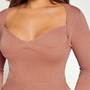 SXY Jersey escote corazon tejido de canale