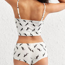 Leisure Boyshorts con estampado de animal