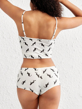 Leisure Boyshorts con estampado de animal