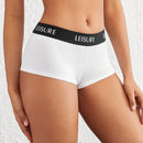 Leisure Boyshorts con estampado de letra