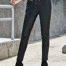 Eilly Bazar Pantalones con cremallera PU