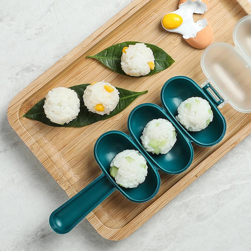 1 Pieza, Mezclador De Bolas De Arroz, Mezcladores De Bolas De Arroz, Ideal Para Bricolaje, Molde Para Hacer Almuerzos, Molde Para Onigiri, Moldes Creativos Para Bolas De Arroz, Molde Para Hacer Sushi, Herramientas De Cocina, Accesorios De Cocina Para Fie