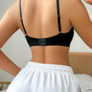 Ropa Interior Sin Costuras Negra De Una Sola Pieza