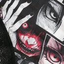ROMWE Anime Anime Set de lenceria con estampado con encaje en contraste