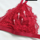 Set de lenceria con encaje floral