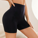Pantalones cortos de seguridad sencillos de unicolor para mujer para uso diario