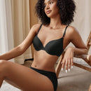 Leisure sujetador ligero, sexy, comodo y simple para mujer con varillas de soporte