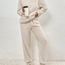 Frenchy sudadera con capucha de forro polar de peluche de unicolor informal para mujer para otono/invierno