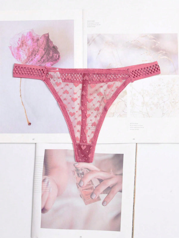 sexy Mujer Tanga-G Ropa interior con encaje Braguitas Lenceria Tanga espalda en T Calzoncillos delgado
