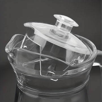 1 Pieza, Jarra De Agua Acrílica Resistente Con Tapa, Capacidad De 32/50/67 oz, Para Bebidas Frías, Ideal Para Bebidas De Verano, Jarra De Té Para Jugo, Leche, Bebidas Frías O Calientes, Jarra De Agua Para Hogar, Restaurante Y Hotel, Accesorios De Mesa