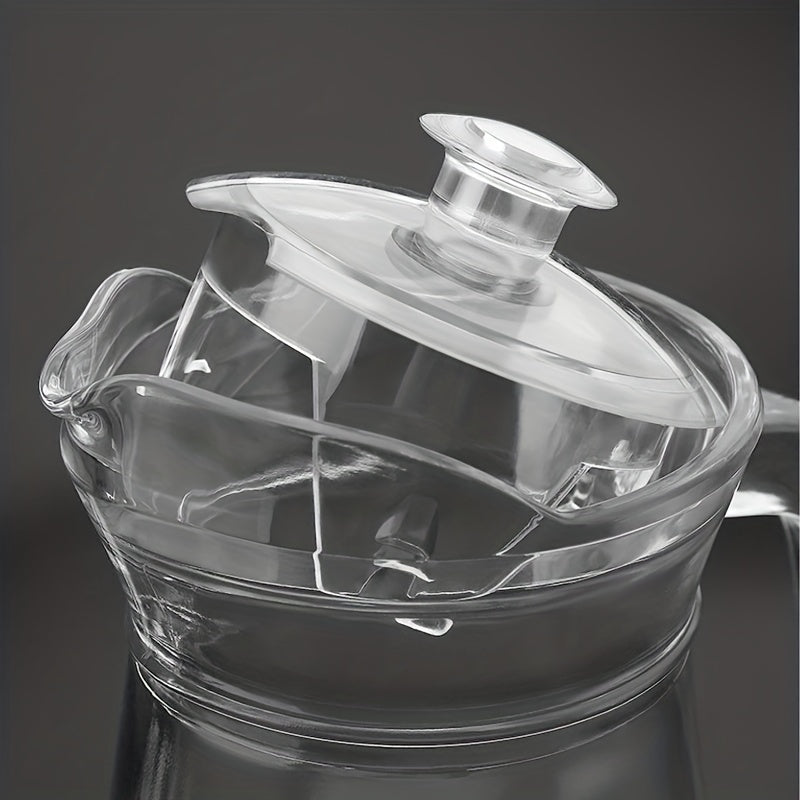 1 Pieza, Jarra De Agua Acrílica Resistente Con Tapa, Capacidad De 32/50/67 oz, Para Bebidas Frías, Ideal Para Bebidas De Verano, Jarra De Té Para Jugo, Leche, Bebidas Frías O Calientes, Jarra De Agua Para Hogar, Restaurante Y Hotel, Accesorios De Mesa