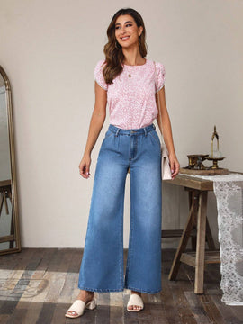 LUNE Jeans de pierna ancha