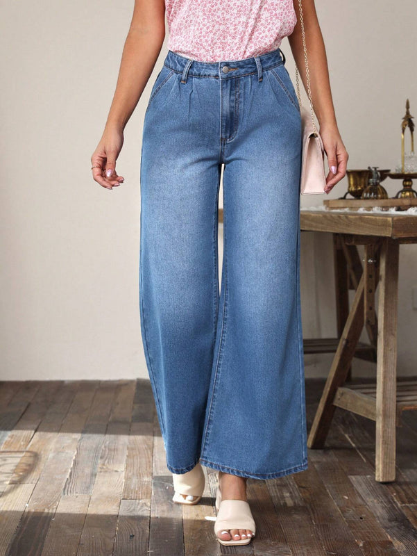 LUNE Jeans de pierna ancha