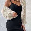 Allurite cardigan de mujer, sueter suave de unicolor, estilo simple y de moda casual para el dia a dia