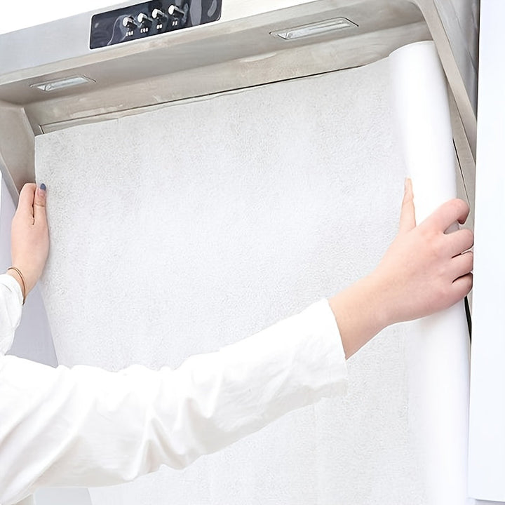 2/12pcs Membrete de filtro de campana extractora de aceite - Mantén tu cocina limpia y sin olores