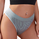 Bragas tanga de rayas de cebra