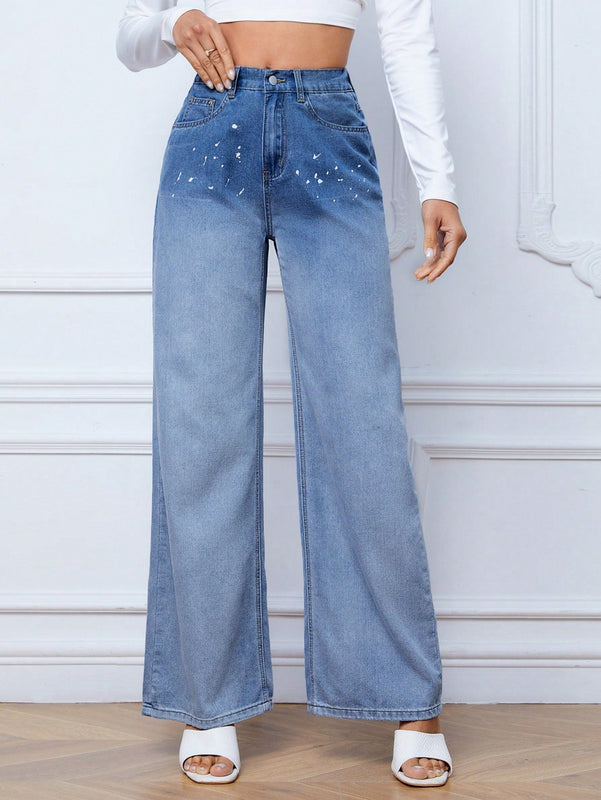 Tall Jeans de talle alto de pierna ancha