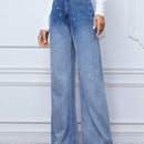 Tall Jeans de talle alto de pierna ancha
