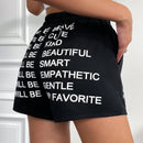 Coolane Shorts deportivos con estampado de slogan