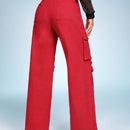 ICON Jeans cargo con bolsillo con solapa