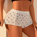 3 piezas Boyshorts con estampado de fresa