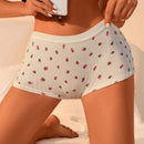 3 piezas Boyshorts con estampado de fresa