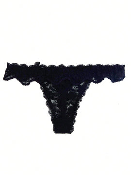 sexy Mujer Tanga-G Ropa interior con encaje Braguitas Lenceria Bikini Pantalones Tanga espalda en T Calzoncillos delgado