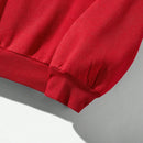 Ezwear sudadera informal tipo streetwear con lema, con corte holgado, estampado negro y rosa, para mujer, otono invierno