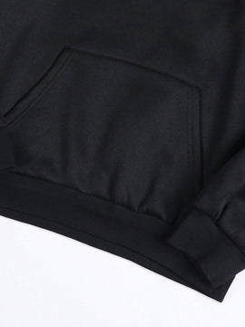 Essnce sudadera con capucha termica con bolsillo canguro y cordon, con grafico de eslogan "no leas mi sudadera porque perderas unos segundos, pero si lo digo lo haras. jajaja, ¿la estas leyendo, verdad?"