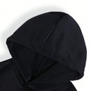 Essnce sudadera con capucha termica con bolsillo canguro y cordon, con grafico de eslogan "no leas mi sudadera porque perderas unos segundos, pero si lo digo lo haras. jajaja, ¿la estas leyendo, verdad?"