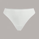 Leisure tanga solido sexy, comodo, con cintura media, sin costuras y elastico, amigable con la piel - desnudo