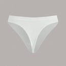Leisure tanga solido sexy, comodo, con cintura media, sin costuras y elastico, amigable con la piel - desnudo