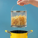 Freidora Tempura, Freidora pequeña para el hogar, Freidora de hierro fino sin recubrimiento, Cocina de inducción Estufa de gas Universal