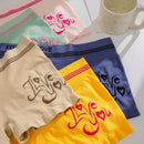 Mujer 5 piezas Calzoncillos boxer con estampado de letra