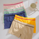 Mujer 5 piezas Calzoncillos boxer con estampado de letra