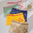 Mujer 5 piezas Calzoncillos boxer con estampado de letra