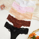 Underwear&sleepwear basics 5 paquetes de lenceria de encaje con contrastes y bragas