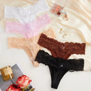 Underwear&sleepwear basics 5 paquetes de lenceria de encaje con contrastes y bragas