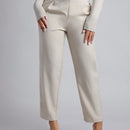 Petite pantalones de pana para mujer con cintura elastica en la parte trasera, apropiados para otono e invierno