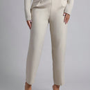 Petite pantalones de pana para mujer con cintura elastica en la parte trasera, apropiados para otono e invierno