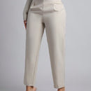 Petite pantalones de pana para mujer con cintura elastica en la parte trasera, apropiados para otono e invierno