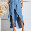LUNE Jeans bajo tulipan de pierna ancha
