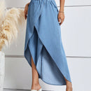 LUNE Jeans bajo tulipan de pierna ancha