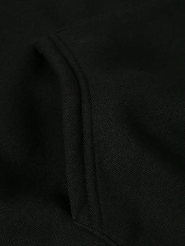 Ezwear sudadera de forro polar con estampado de letra y mariposa