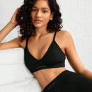 Leisure Set de lenceria con estampado de letra