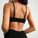 Leisure Set de lenceria con estampado de letra
